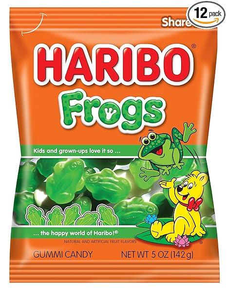 Amazon.com : Haribo Gummi Candy, Frogs 