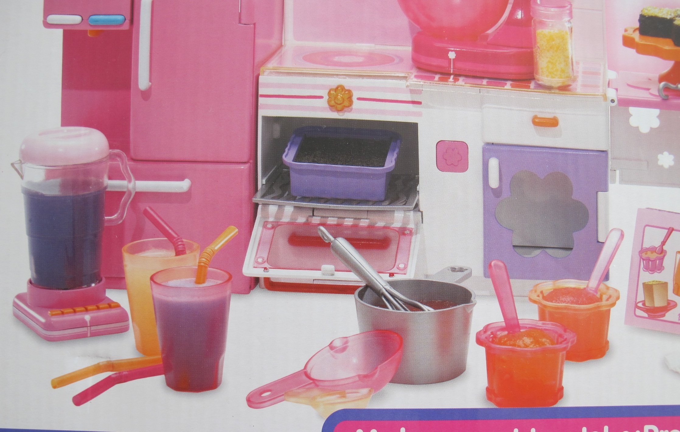 Galleon BARBIE MIX & MAGIC Real Food KITCHEN 30 Pieces PLAYSET W