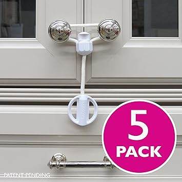 Kiscords Baby Safety Cabinet Locks For Knobs Child Safety Cabinet