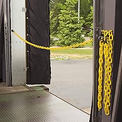Mr. Chain Plastic Barrier Chain, Yellow, 2-Inch