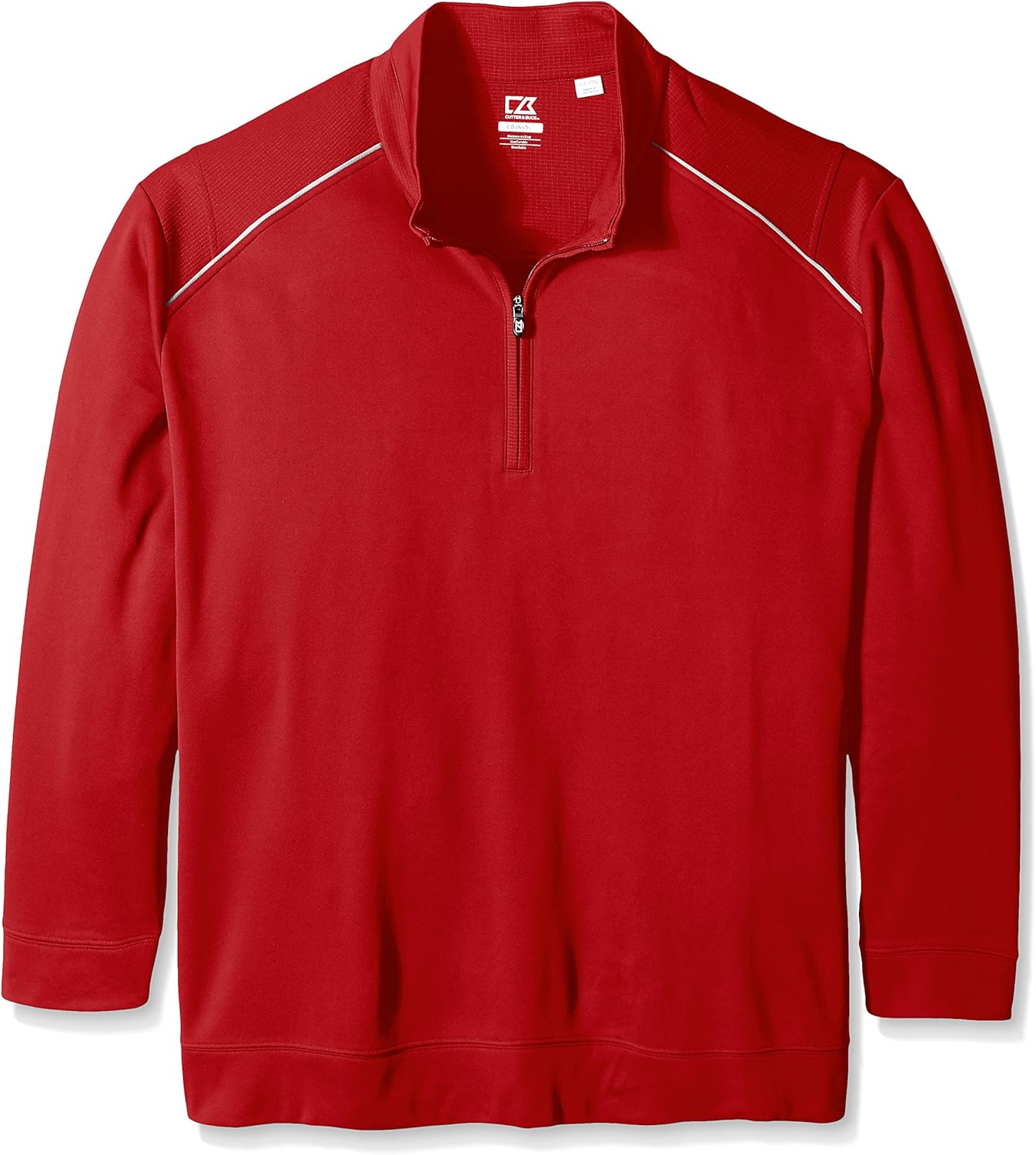 Cutter & Buck Men's Big and Tall Cb Weathertec Ridge Half-Zip: Clothing