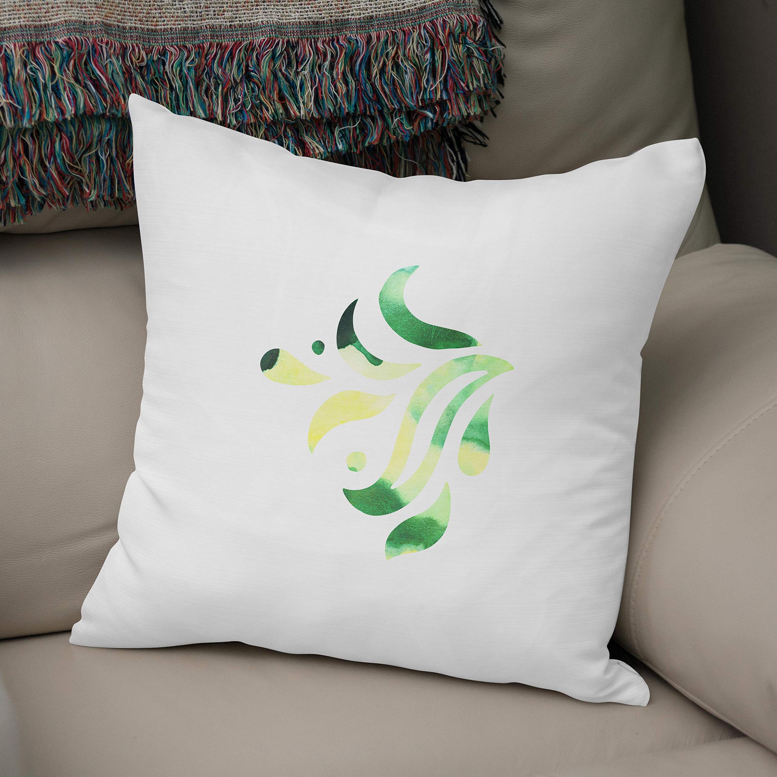 Bonamaison, Decorative Cushion Cover - 50% Cotton 50% Polyester - 43x43cm - Designed and Manufactured in Turkey
