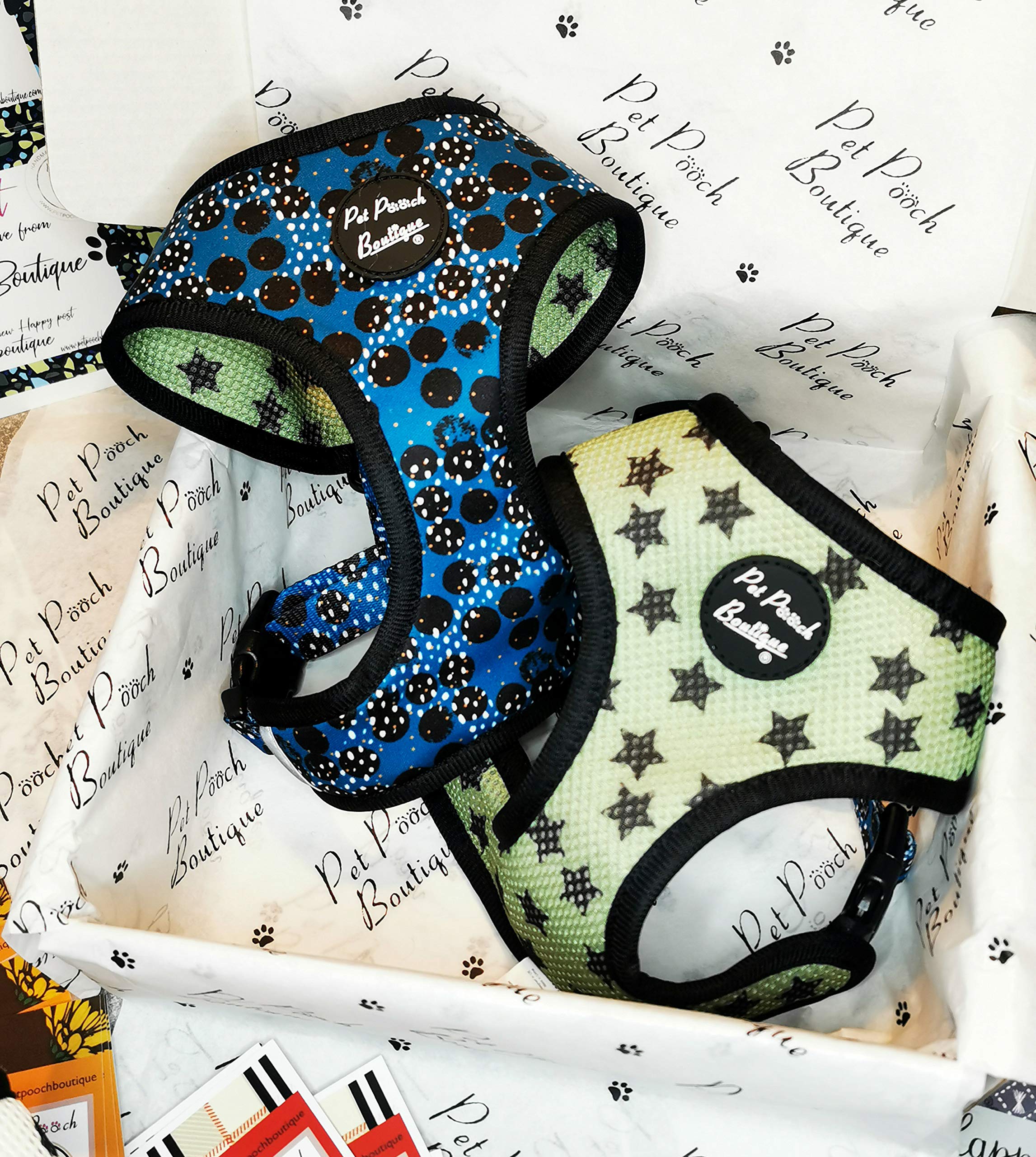 Pet Pooch Boutique Royal Rock Star Reversible Dog Harness, X-Small, 0.2 kg