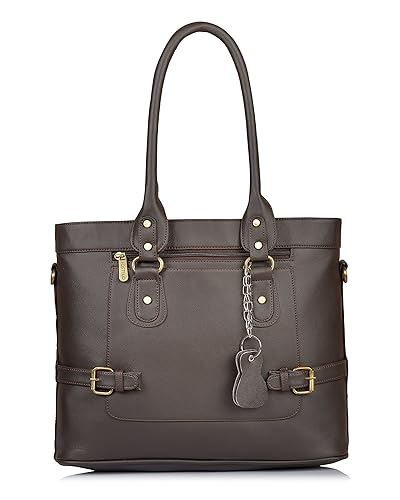Fostelo New York Classic Womens Handbag (Brown)