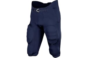 CHAMPRO Boys' Terminator 2 Integrated Youth Football Pants with Built-in Pads