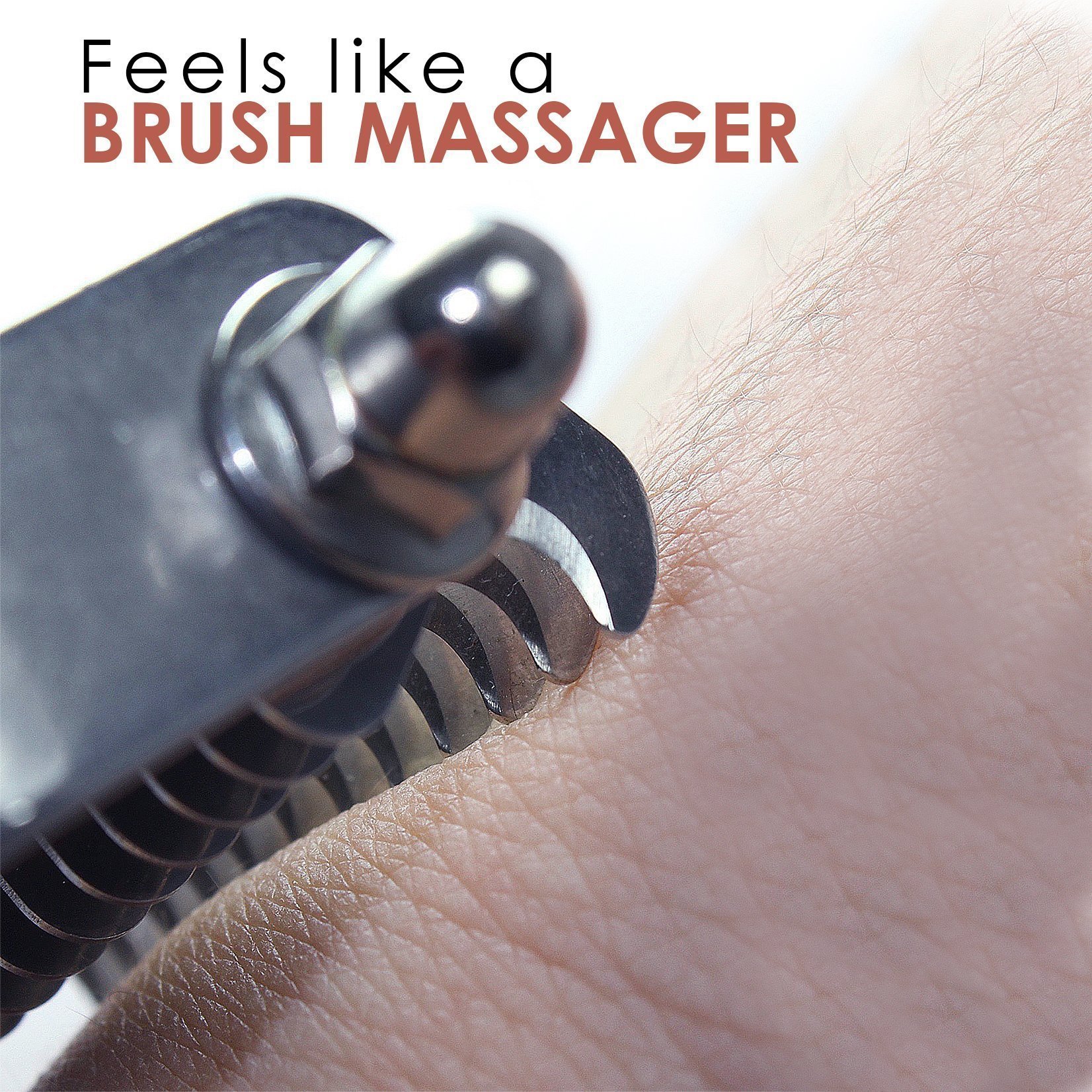 PawsPamper Undercoat Rake for Small to Medium Dogs or Cats 12 Blade