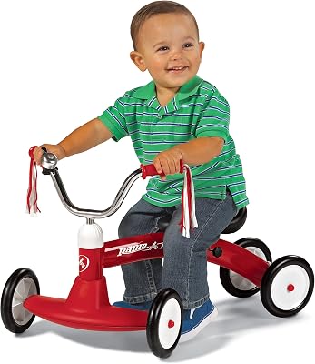 Draisienne Rouge pour Tout-Petits de 1 à 3 Ans