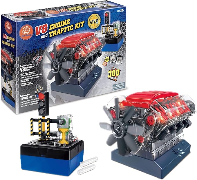 toy v8 engine