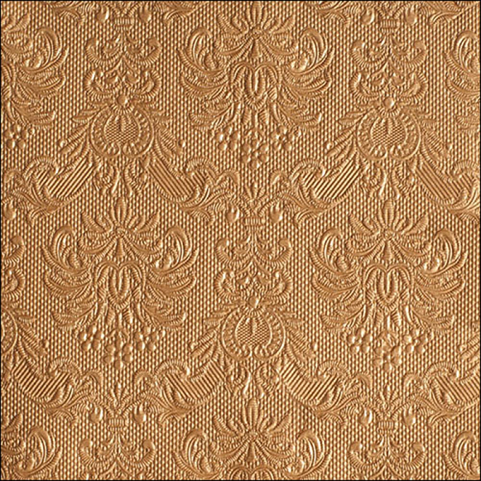 AMBIENTE LUNCH NAPKINS 33X33CM (11263579) - ELEGANCE, BRONZE