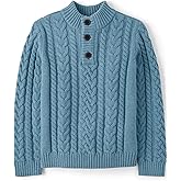 Gymboree Baby-Girls and Toddler Quarter Button Cable Knit Pullover Sweater