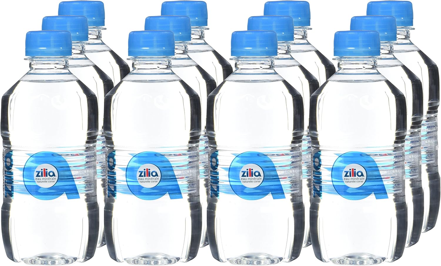 Zilia Pack De 12 Bouteilles Deau Minérale Plate 33 Cl