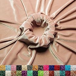 Ice Fabrics Stretch Velvet Fabric by The Yard