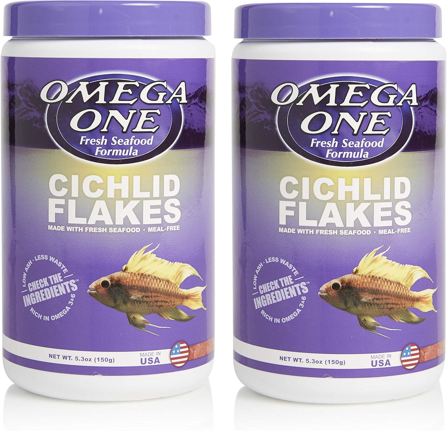 Omega One Cichlid Flakes