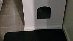 Amazon.com: Merry Products Cat Washroom Bench, White : Pet Supplies