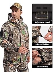 FREE SOLDIER Men's Outdoor Waterproof Soft Shell