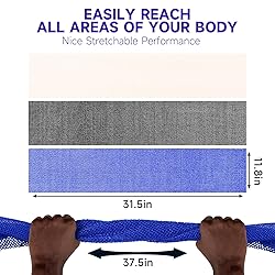 Metene 3 Pieces African Exfoliating Net, Colorful