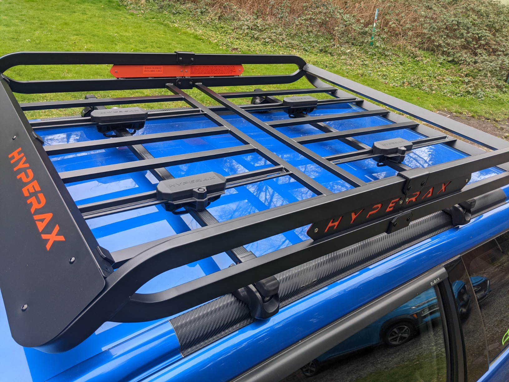 42/mo Finance HYPERAX Iridium XL Steel Cargo Roof Rack Kayak Carrier