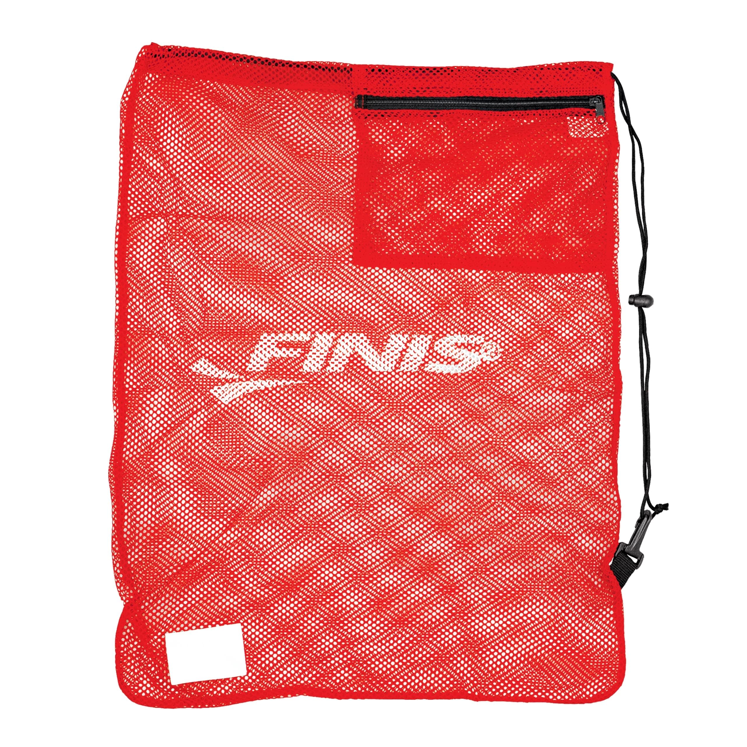 FINIS Unisex's Mesh Gear Bag, Red, Pro 1.25.026.102