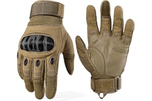 WTACTFUL Tactical Gloves for Men Touchscreen Airsoft Paintball Motorcycle Gloves