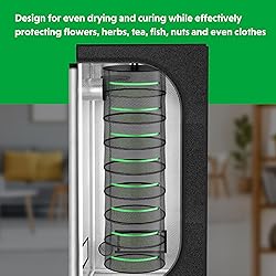 iPower Zippered 8 Layer 24'' Herb Drying