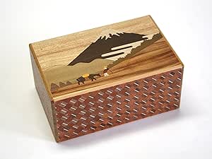 Caja de rompecabezas japonesa 21 pasos Hakone Pass : Amazon ...