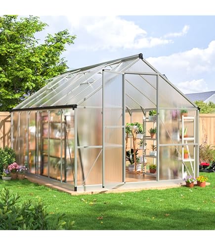 atmosphere Amazon.com : AirWire 8x14 FT Green House for Outdoors, Quick Setup