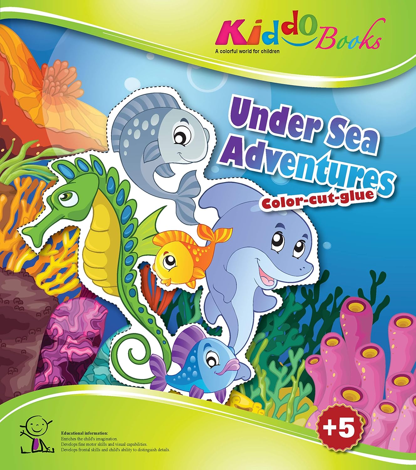 American Educational Products A-5004 Under Sea Adventures Booklet For Kiddo (7290014543638)
