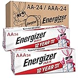 Energizer AA and AAA Batteries, 48 Count, Combo