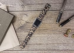 Tuscany Leather Bands Compatible with Apple Watch