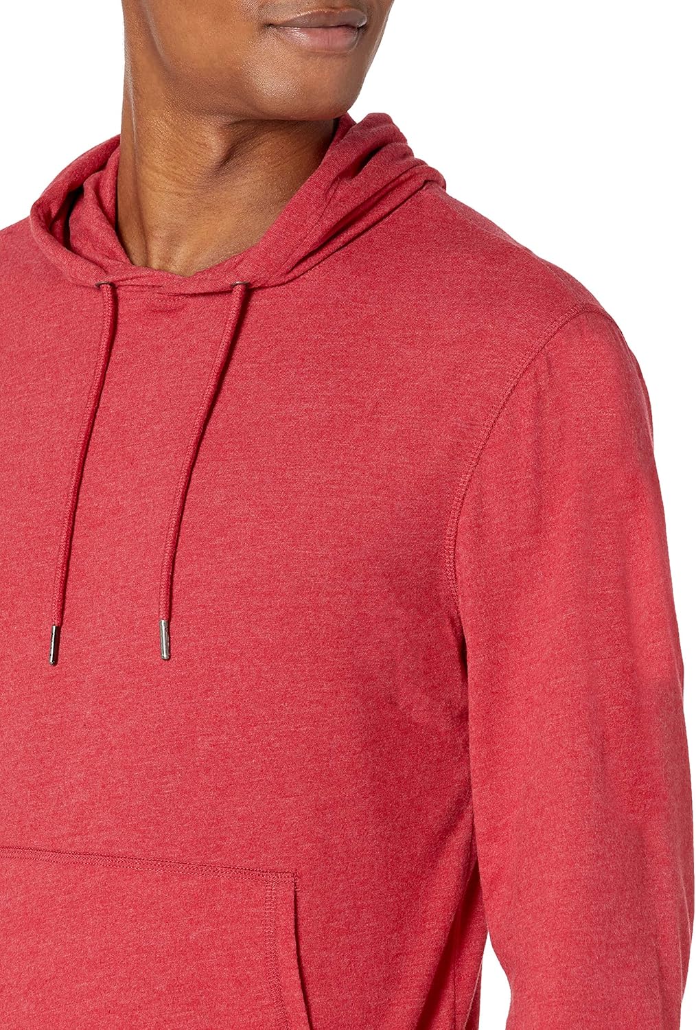  Essentials Men's Lightweight Jersey Pullover Hoodie: Clothing