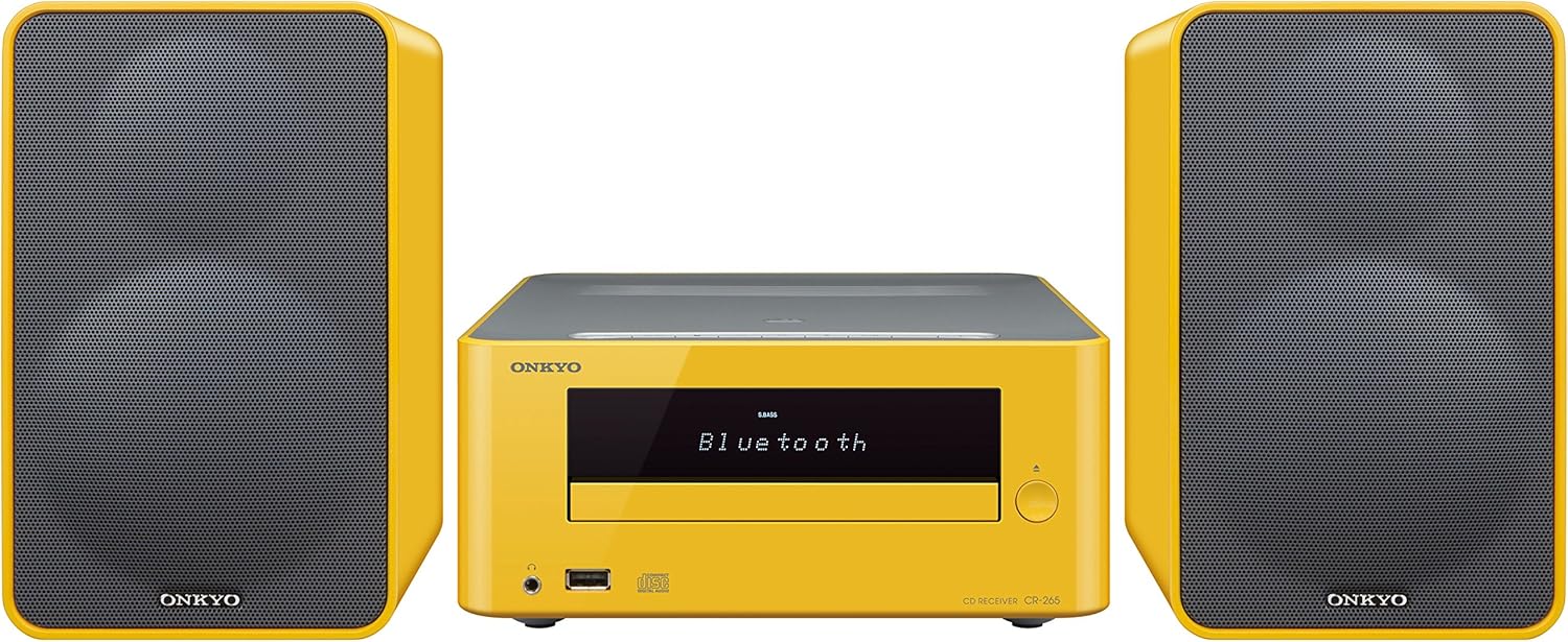Onkyo CS265(Y) CD HiFi Mini System (CD Player, MP3, Radio, 2 x 20