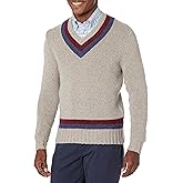 Brooks Brothers Mens Luxury Wool Blend Tennis Sweater