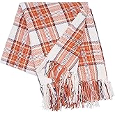 C&F Home 50" x 60" Gibson Plaid Woven Accent Throw Blanket with Fringe Tassels Fall Autumn Harvest Football Tailgate Christmas Xmas Cozy Home Living Room Couch Sofa Chair Bed Bedroom Decor Decoration