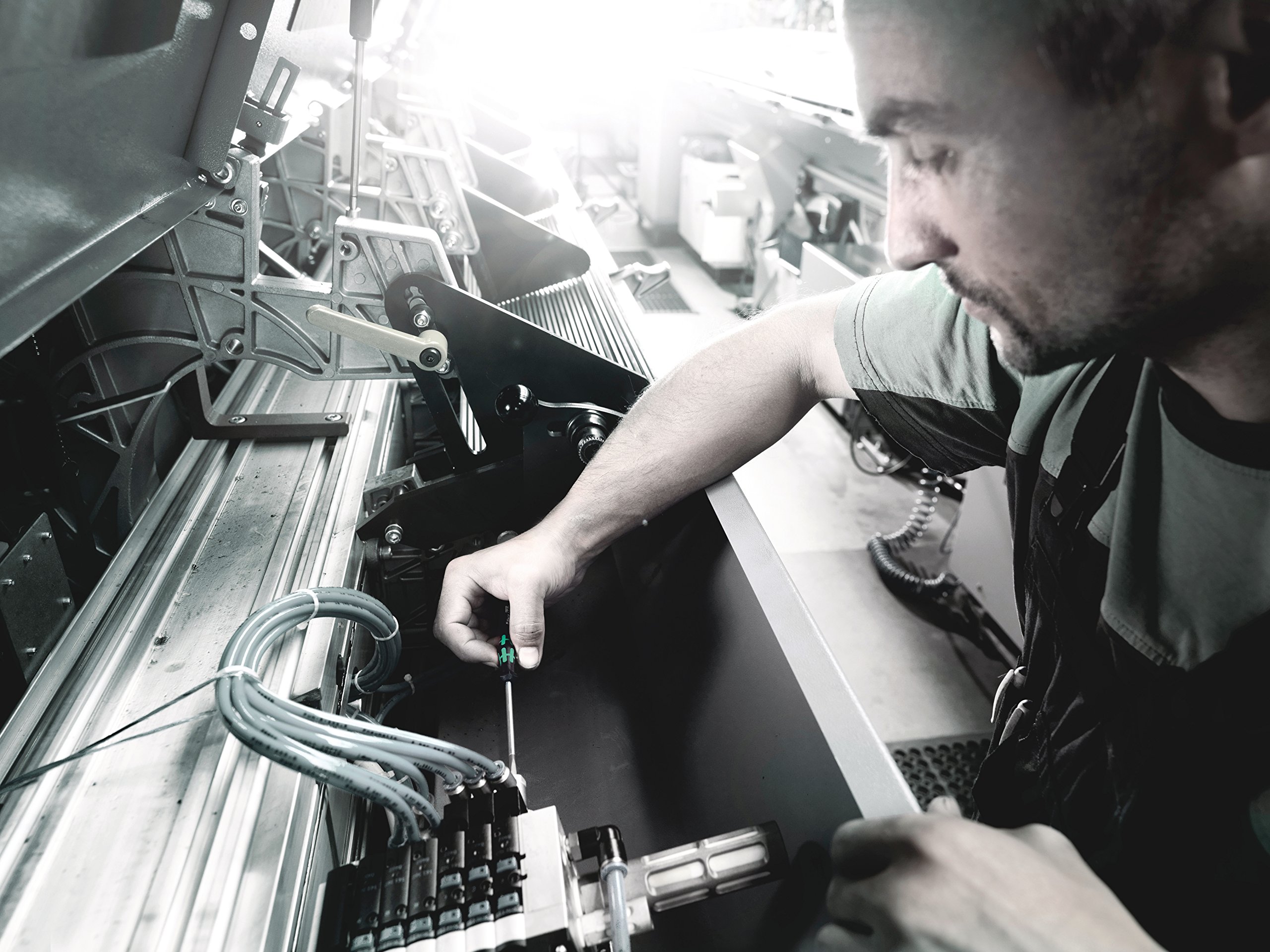 Wera Elektroniker-Schraubendrehersatz 2035/6 A + Rack, 6-teilig, 05118150001 7