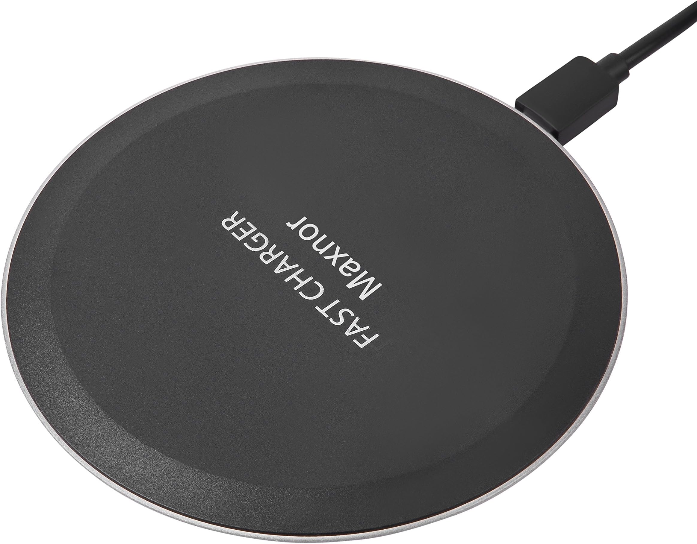 Maxnor Wireless Charger, Ultra-Slim Wireless Charging Pad for iPhone 8/8 Plus, iPhone X, Galaxy Note 8, Samsung S8/S7/S6, Nexus 4/5/6/7, LG G3 and Other Devices, QI Certificated