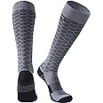 RANDY SUN Waterproof Skiing Socks, [SGS Certified] Unisex Knee High Breathable Hiking Trekking Sock 1 Pair