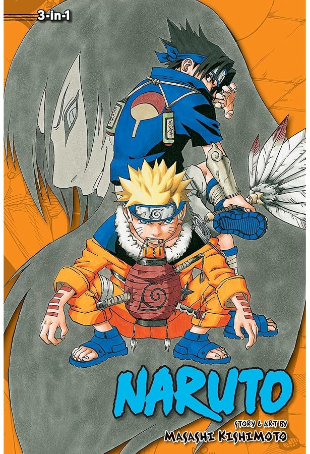 Amazon.com: Naruto: 3-in-1 Edition, Vol. 1 (Uzumaki Naruto / The