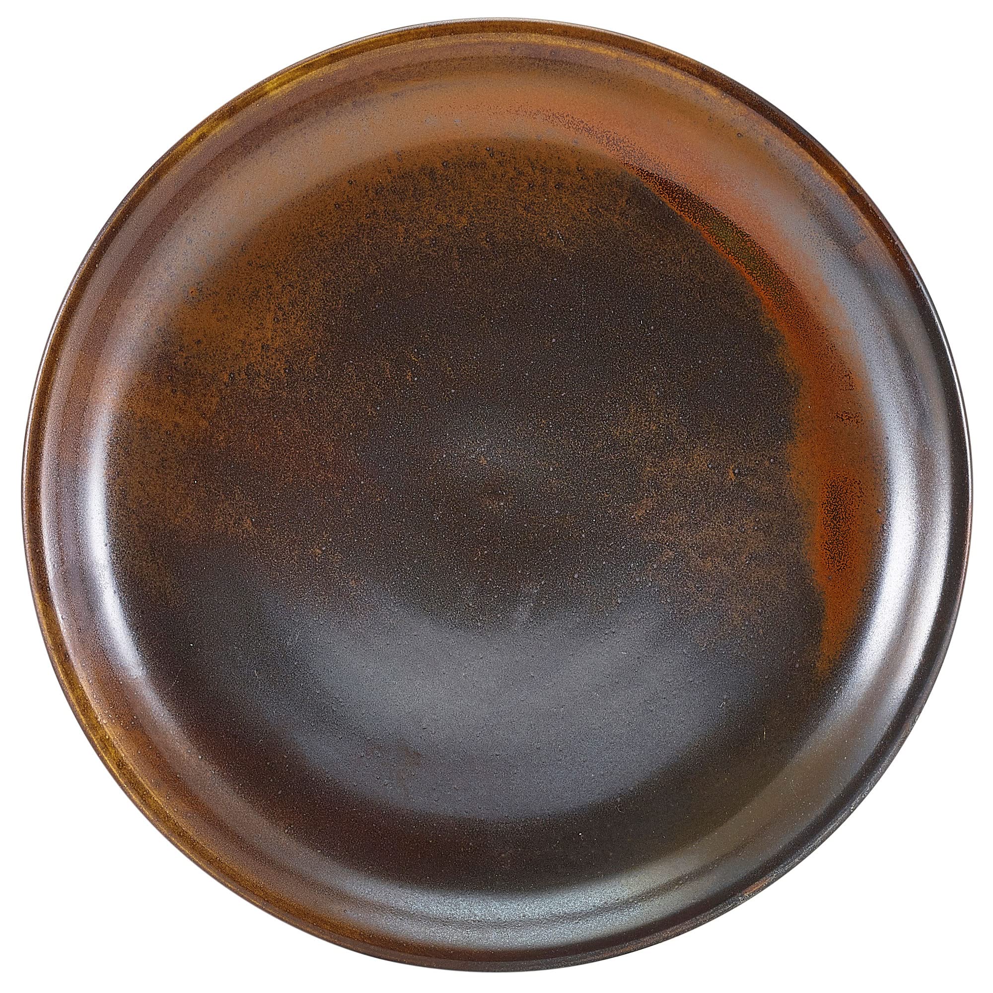 Genware Terra Porcelain, Rustic Copper, Coupe Plate, 190mm, CP-PRC19, Pack of 6