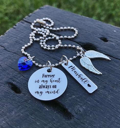 memorial necklace Bereavement Gifts 