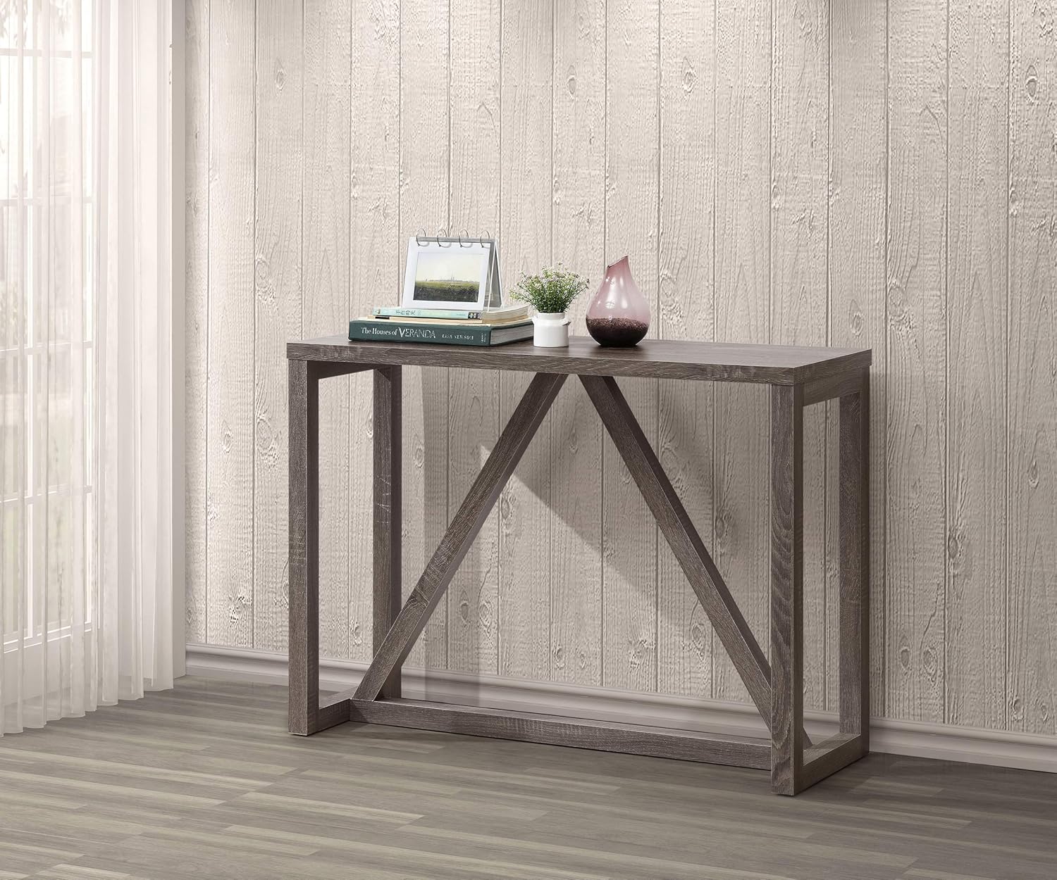 Best Console Table Weathered Grey