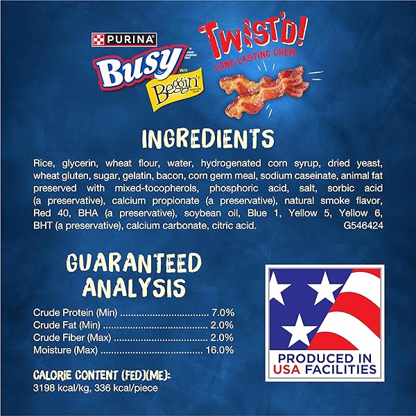 PURINA BUSY WITH BEGGIN’ DOG TREATS, TWIST’D – 10 COUNT (PACK OF 1)