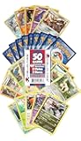 Pokemon Cards 50 Card Assorted Lot (Commons/Uncommons, Holos, Rares) Cazillion Cards Repack
