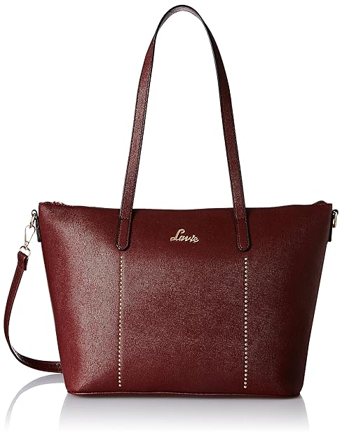 lavie maroon handbag