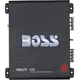 BOSS Audio Systems R3002 Car Audio Amplifie, 600 Watts, 2 Channel, 2/8 Ohm