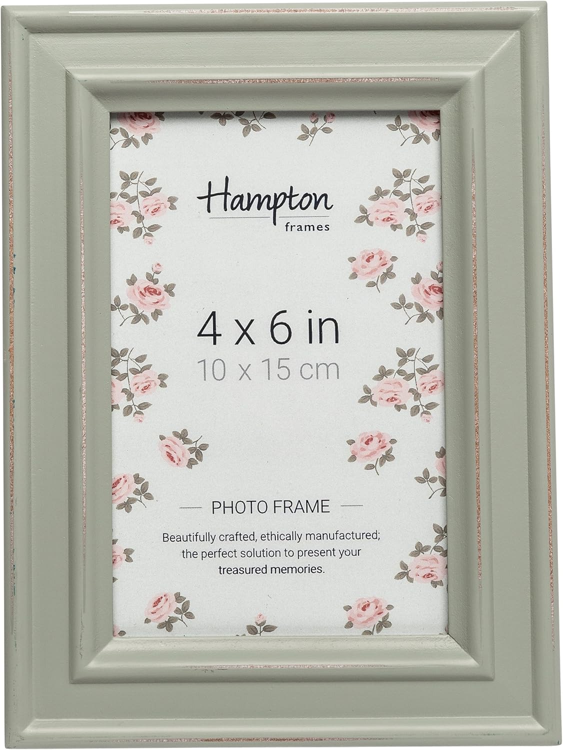 Hampton Frames PALOMA Distressed Shabby Chic Picture Photo Frame Sage