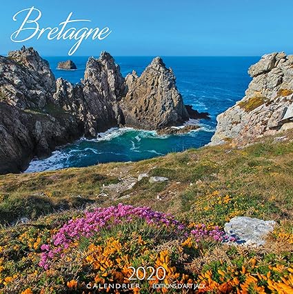 Calendrier 2020 Les Plus Beaux Paysages De Bretagne Cote Port Bateau Mer Plage Sauvage Maison Bretonne