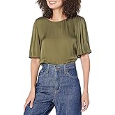 Velvet by Graham & Spencer Women's Desi Satin Viscose Top