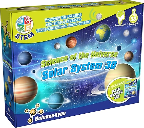 Science4You Science of The Universe 3D Solar System Educational STEM