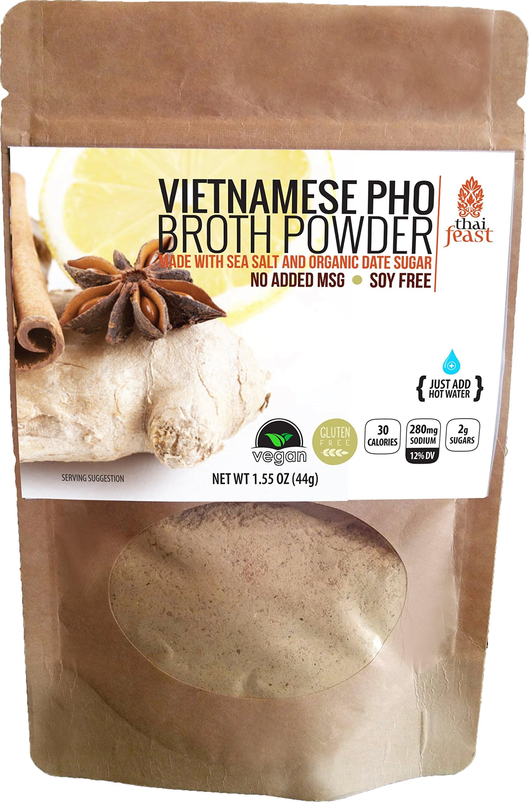 Vietnamese Pho Broth Powder (Made w/ Sea Salt)
