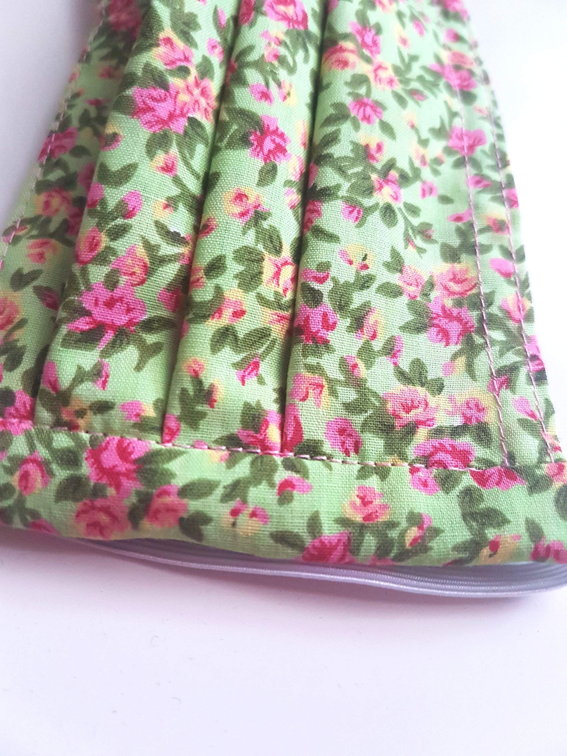 Ladies Unisex Face Mask 100% Cotton/Washable/UK Made Floral